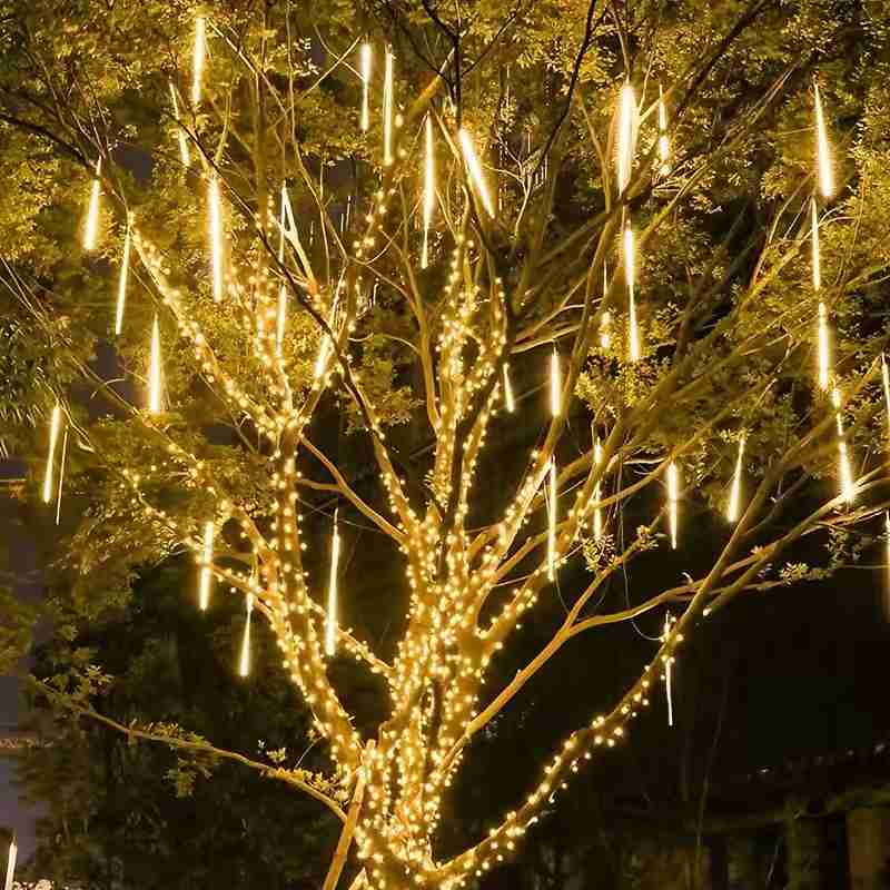 Meteor lights night effect